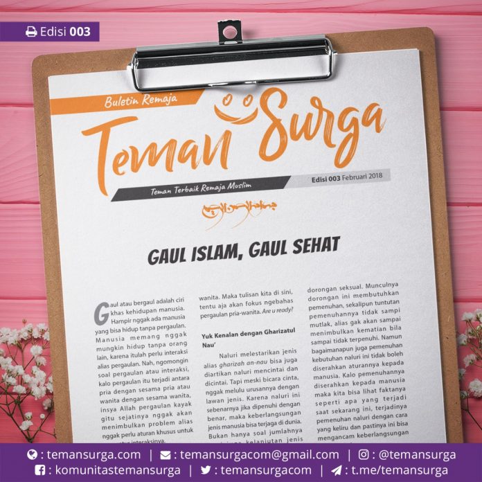 buletin teman surga-003 Gaul islam