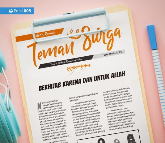 Buletin Teman Surga 008. Berhijab Karena dan Untuk Allah buletin teman surga-008 berhijab