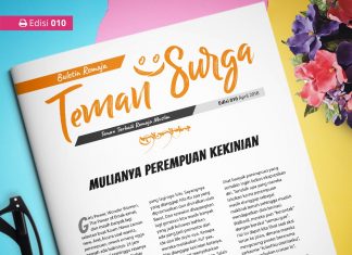 Buletin Teman Surga 010. Mulianya Perempuan Kekinian buletin teman surga 010 Mulianya Perempuan Kekinian