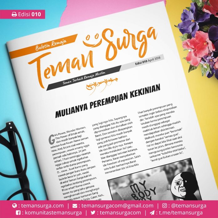 buletin teman surga 010 Mulianya Perempuan Kekinian
