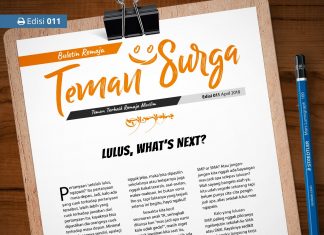 Buletin Teman Surga 011. Lulus, What’s Next? buletin teman surga -011 lulus whats next