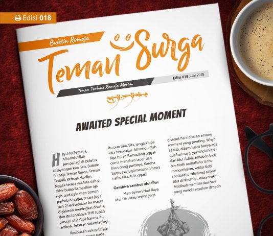 Buletin Teman Surga 018. Awaited Special Moment Buletin Teman Surga 018. Awaited Special Moment