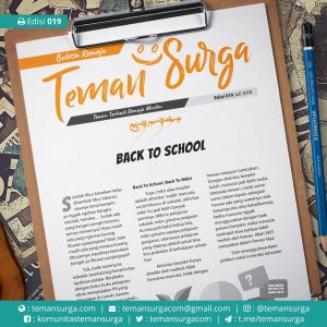Buletin Teman Surga 019. back to school
