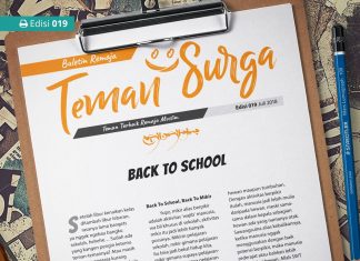 Buletin Teman Surga 019. Back To School Buletin Teman Surga 019. back to school