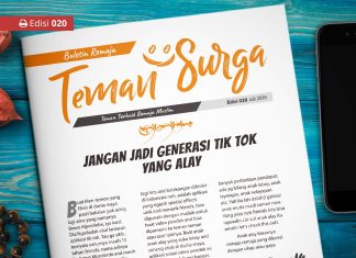 Buletin Teman Surga 20. Jangan Jadi Generasi Tik Tok Yang Alay TS-020. generasi tiktok