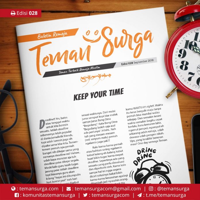 Buletin Teman Surga-028. keep your time