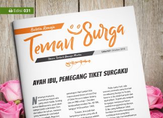Buletin Teman Surga 031. Ayah Ibu Pemegang Tiket Surgaku Buletin Teman Surga-031. ayah ibu pemegang tiket surgaku