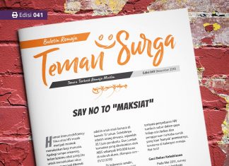 Buletin Teman Surga 041. Say No to “Maksiat” Buletin Teman Surga-041. say no to maksiat