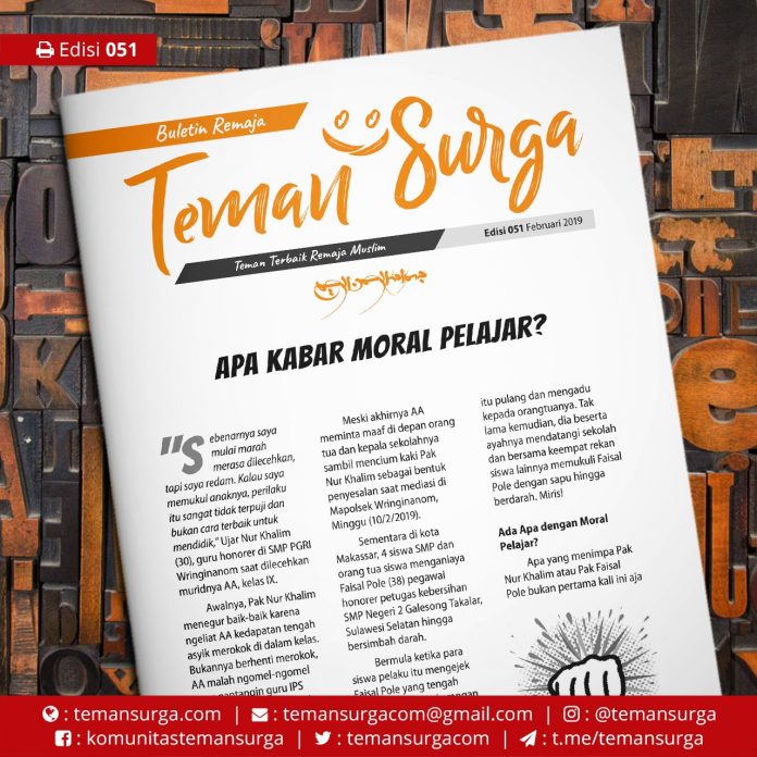 buletin teman surga 051. moral pelajar