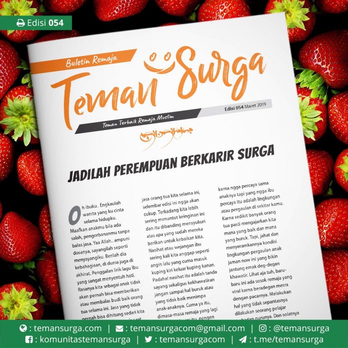 Buletin Teman Surga 054. Jadilah Perempuan Berkarir Surgav