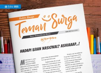 Buletin Teman Surga 055. Hadapi Ujian Nasional? Ashiaaap..! buletin teman surga 055. hadapi ujian nasional