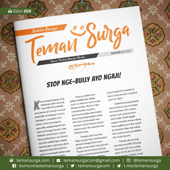 buletin teman surga 059. stop ngebully ayo ngaji