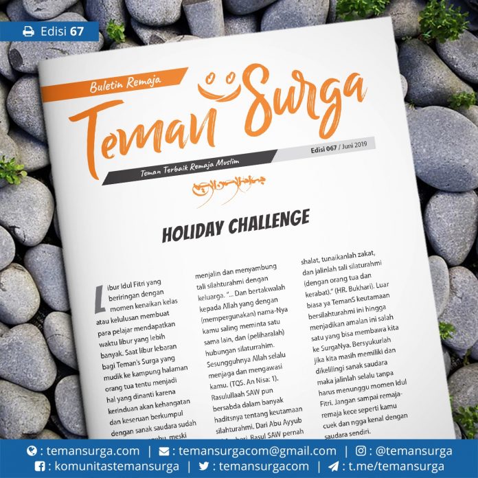 buletin teman surga 067. holiday challenge