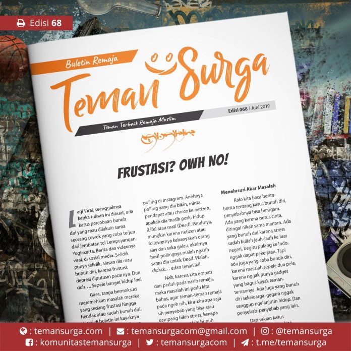 buletin teman surga 068. Frustasi Oh No