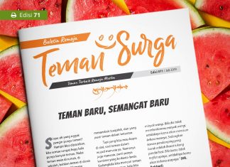 Buletin Teman Surga 071. Teman Baru Semangat Baru buletin teman surga 071. teman baru semangat baru