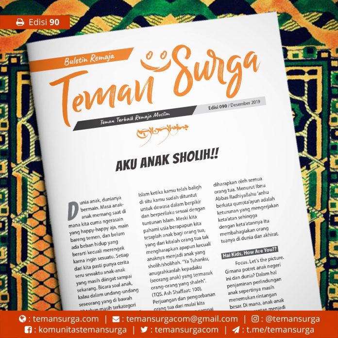 buletin teman surga 090. aku anak shalih