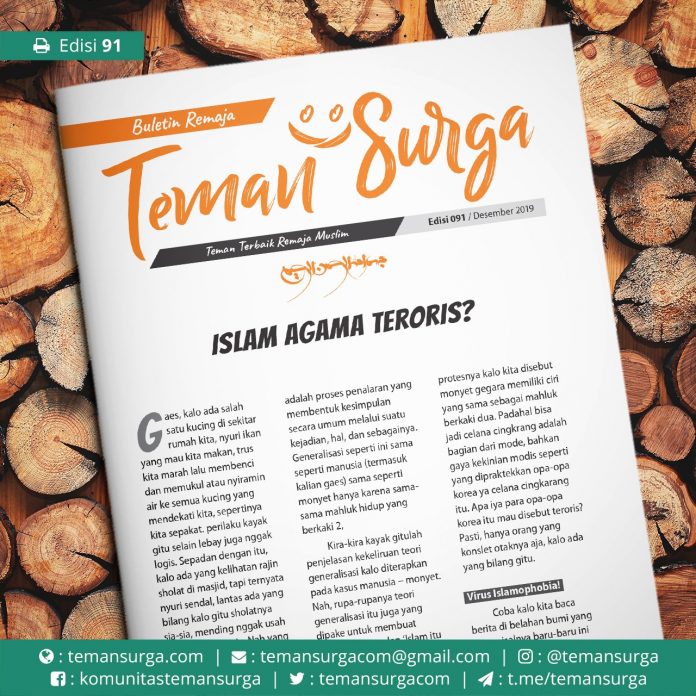 buletin teman surga 091. islam agama teroris