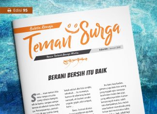 Buletin Teman Surga 095. Berani Bersih Itu Baik buletin teman surga 095. berani bersih itu baik