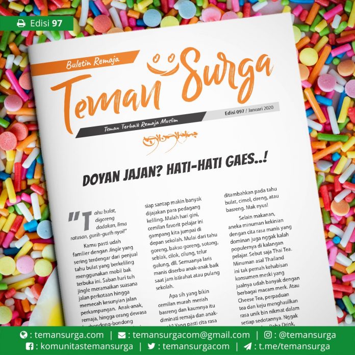 buletin teman surga 097. doyan jajan hati-hati gaes