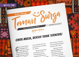Buletin Teman Surga 100. Cinta Mulia, Bersih Tidak Ternoda! buletin teman surga 100. CInta mulia bersih tak ternoda