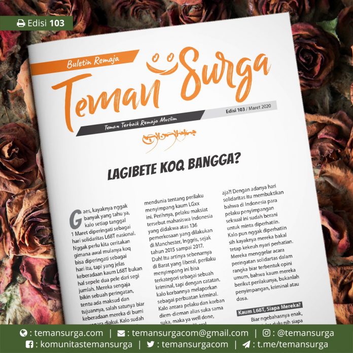 buletin teman surga 103. lagibete kok bangga