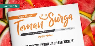 Buletin Teman Surga 104. Pikir Kritis untuk Jadi Selebritis buletin teman surga 104. pikir kritis untuk jadi selebritis