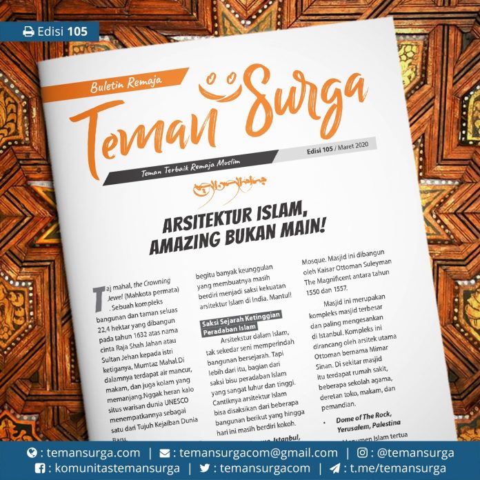 buletin teman surga 105. arsitektur islam amazing bukan main