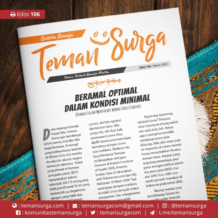 buletin teman surga 106. beramal optimal dalam kondisi minimal