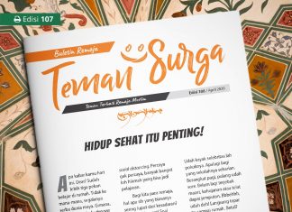 Buletin Teman Surga 108. Hidup Sehat Itu Penting! buletin teman surga 108. hidup sehat itu penting