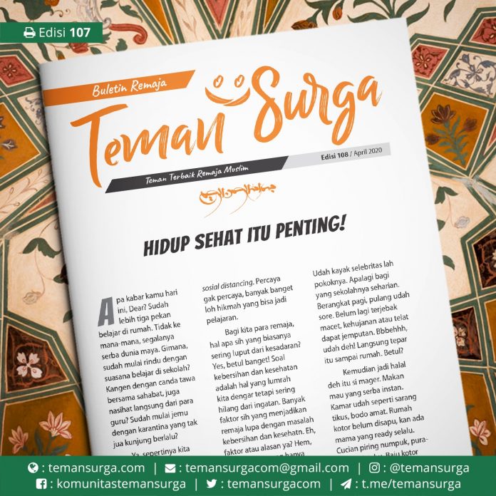 buletin teman surga 108. hidup sehat itu penting