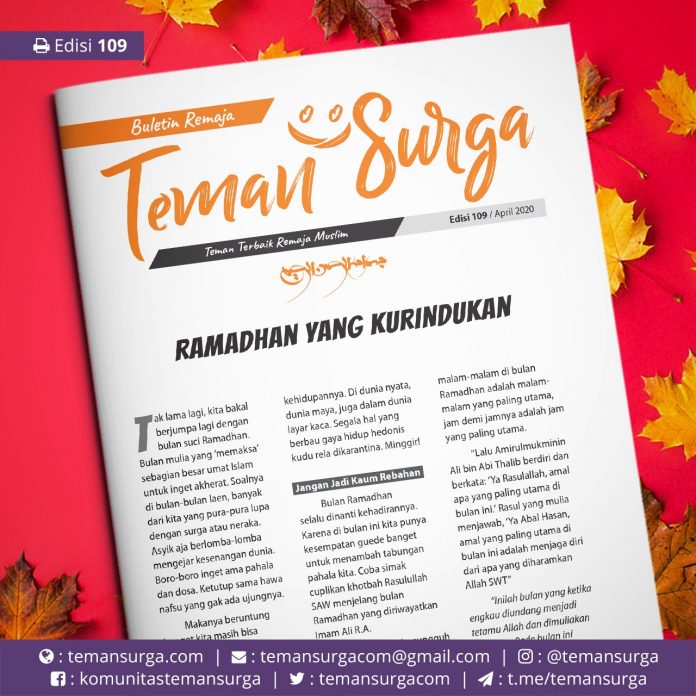 buletin teman surga 109. ramadhan yang kurindukan