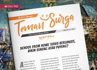 Buletin Teman Surga 112. School From Home Terus Berlanjut, Bikin Seneng atau Puyeng? buletin teman surga 112. scholl from home