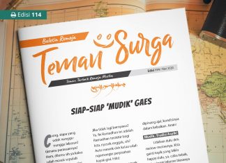 Buletin Teman Surga 114. Siap-siap ’Mudik’ Gaes buletin teman surga 114. siap-siap mudik gaes