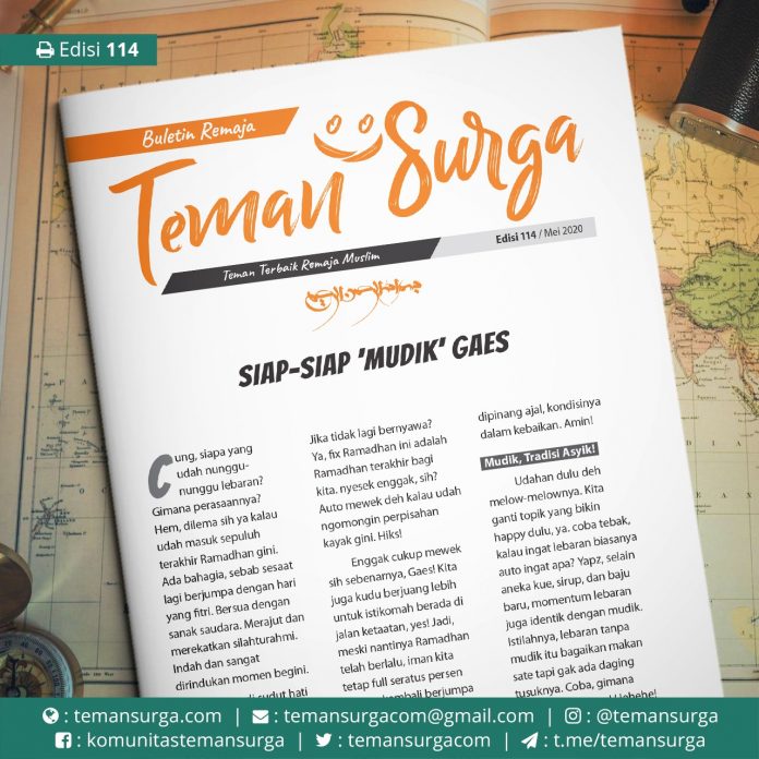 buletin teman surga 114. siap-siap mudik gaes