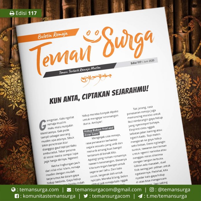 buletin teman surga 116. kun anta ciptakan sejarahmu
