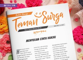 Buletin Teman Surga 118. Menyulam Cinta Hakiki buletin teman surga 118. menyulam cinta hakiki