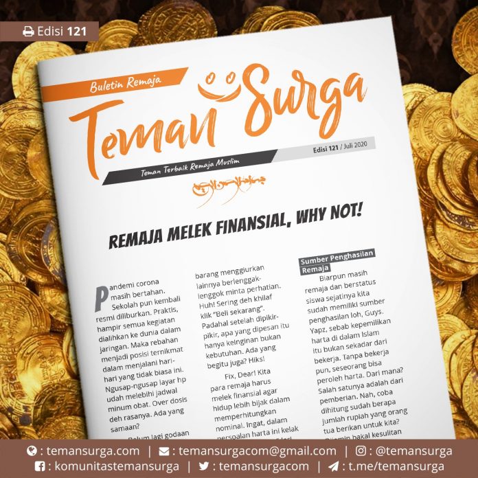 buletin teman surga 122. remaja melek finansial