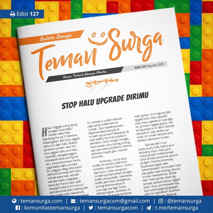 buletin teman surga 127. stop halu upgrade dirimu