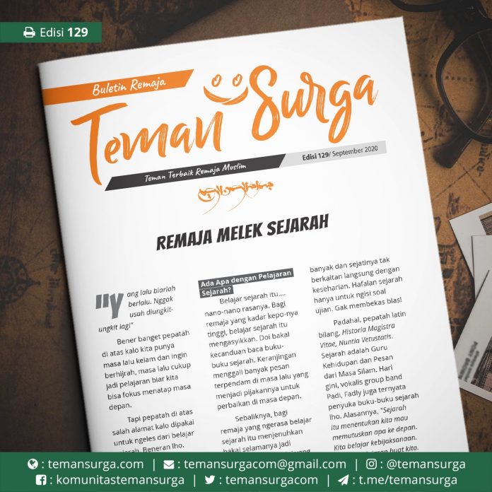 buletin teman surga 129. remaja melek sejarah