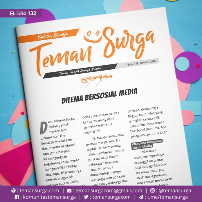 buletin teman surga 132. dilema sosial media