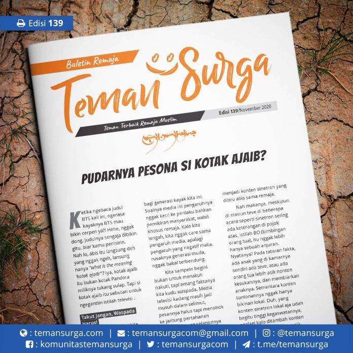 buletin teman surga 139 Pudarnya Pesona si Kotak Ajaib