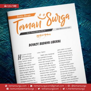 buletin teman surga 140 boikot budaya liberal