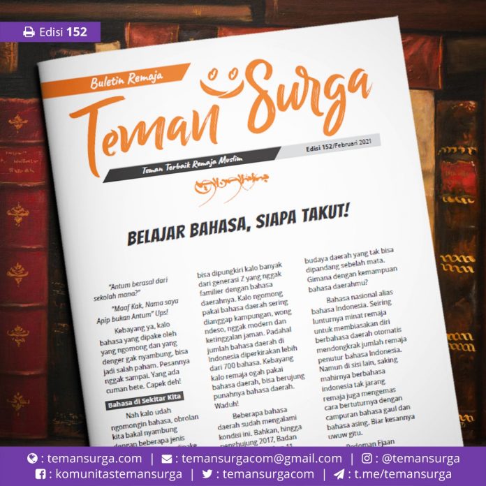 Buletin Teman Surga 152. Belajar Bahasa, Siapa Takut!