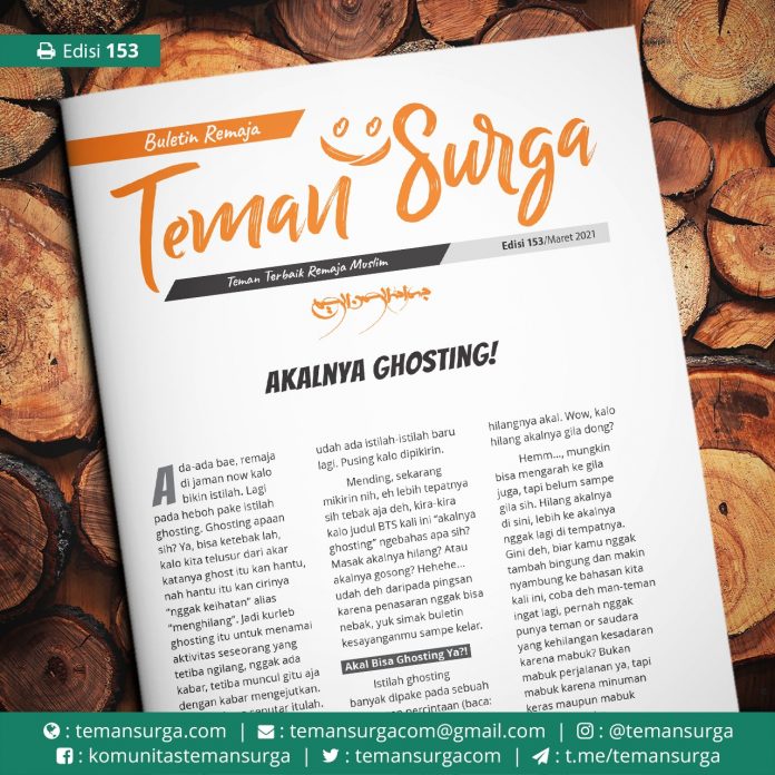 buletin teman surga 153 akalnya ghosting
