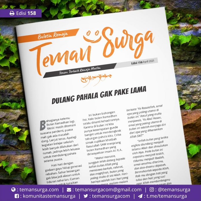 buletin teman surga 158. dulang pahala gak pake lama