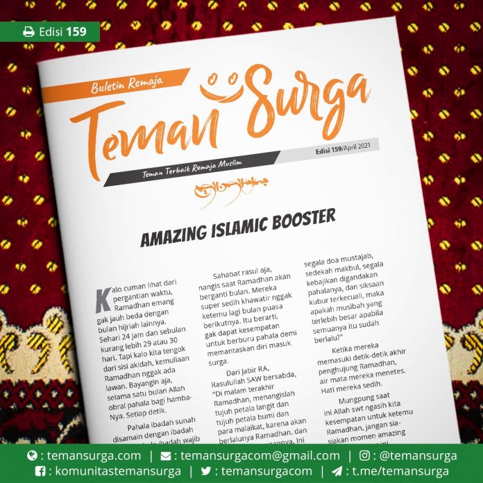 buletin teman surga 159. amazing islamic booster