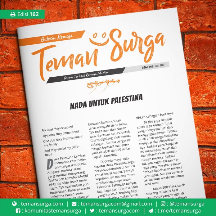 buletin teman surga 162. nada untuk palestina
