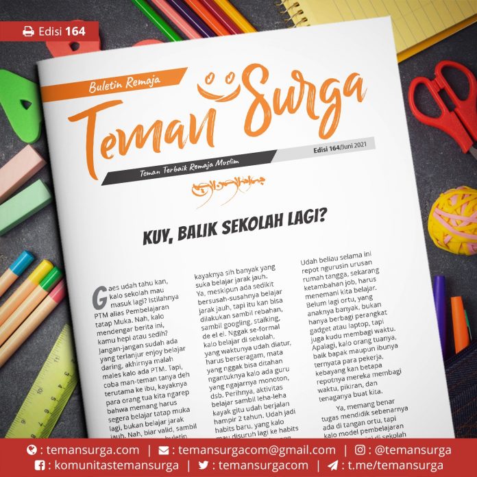 buletin teman surga 164. kuy balik sekolah lagi