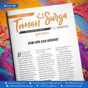 buletin teman surga 165. demi apa gila kontent