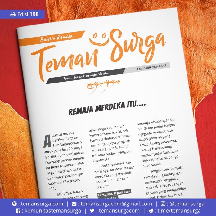 buletin teman surga 198 remaja merdeka itu